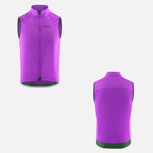Chalecos cortavientos para hombre con cuello alto, de color sólido y diseño sólido, venta al por mayor, chaleco informal de invierno de alta calidad para hombre - Product Image 3