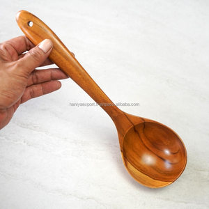 Creative Solid Nature Wooden <b>Soup</b> Ladle Long Handle Water Porridge Scoop Kitchen Utensils Gadgets Home Tableware - Product Image 4