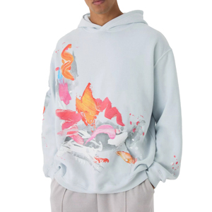 Sweat à capuche pour homme fabriqué au Pakistan, 100% coton, chaleur hivernale, séchage rapide et respirant, coupe classique, couleur unie - Product Image 1