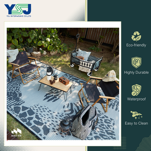 ราคาโรงงานโดยตรง คุณภาพดี ดีไซน์โดดเด่น ทนทานต่อการกัดกร่อน พรมพลาสติกโพลีโพรพิลีน 100% พรมปิกนิกกลางแจ้งทันสมัย - Product Image 4