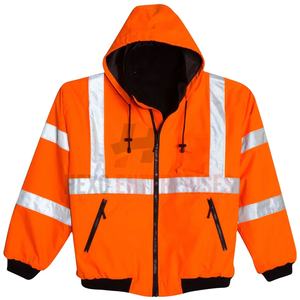Vestes de sécurité respirantes personnalisées haute visibilité Vêtements de travail Vêtements de sécurité Veste à coque souple Veste de sécurité réfléchissante en vente entière - Product Image 1