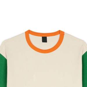 T-shirt Ringer Homme Léger et Écologique de Qualité Supérieure, Manches Courtes, Multicolore – Offre Spéciale Vente en Gros - Product Image 2