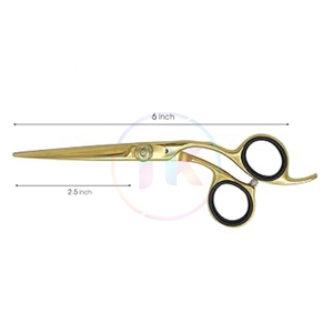 Reliable Product Stainless Steel Made Sharp <b>Left</b> <b>Handed</b> <b>Scissors</b> Professional Barber & Salon Use hair Cutting <b>Scissor</b> - Product Image 4