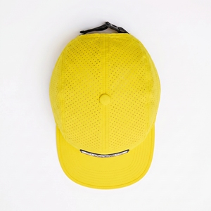 Gorra Deportiva INJAE Amarillo Brillante, 5 Paneles, Transpirable, Impermeable, de Nailon, con Logotipo Bordado Personalizado, Unisex, para Actividades al Aire Libre - Product Image 6