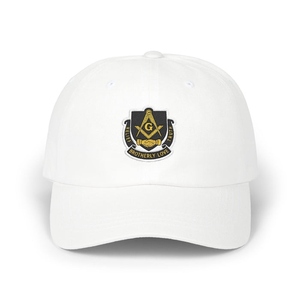Casquette de baseball en coton brodée « Amour fraternel » de la Loge Bleue Maîtriseur Maçonnique – Vente en gros - Product Image 4
