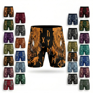 Outdoor Apparel MMA Factory Direct Whole Sale Top Quality Manufacturer Compression Shorts Comfortable Heavy Duty Shorts - Product Image 1