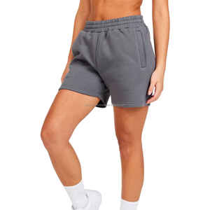 2025 décontracté entraînement taille haute Style classique coton polaire femmes Shorts surdimensionné Shorts pour les femmes - Product Image 1