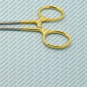 Portaagujas Olsen Hegar de Alta Calidad, 6.5 Pulgadas, Punta Serrada, Acero Inoxidable, Instrumentos Quirúrgicos Dentales Manuales, Certificado CE - Product Image 4