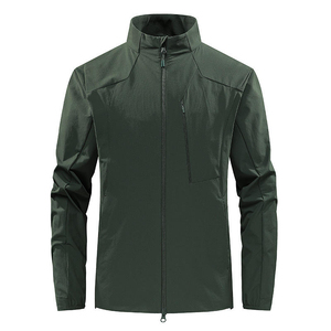 Unisex <b>Reflective</b> Breathable Windproof Lightweight 100% Polyester Cycling <b>Jacket</b> for <b>Running</b> - Product Image 2