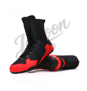 OEM Custom Logo <b>Boxing</b> Shoes Lightweight Comfortable <b>Boxing</b> Boots for Professional Training & Matches - Product Image 3