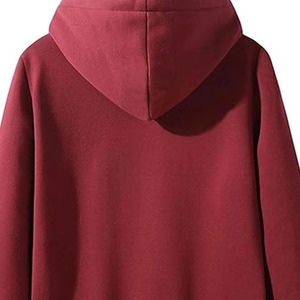 Meilleur prix, nouvelle arrivée, sweats à capuche personnalisés pour hommes, coton, polyester, polaire d'hiver, couleur unie, service OEM, taille XS, vente chaude, adultes - Product Image 4