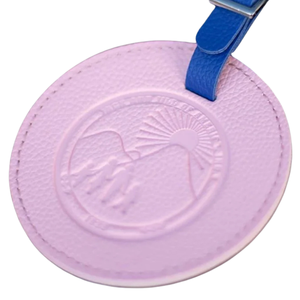 Embossed Travel Luggage Tag with Secure <b>Strap</b> ID Card Holder for <b>Suitcases</b> Backpacks Carry On Bags Daily Travel Accessory Use - Product Image 2