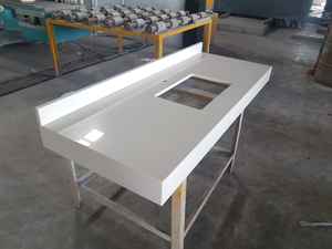 Losas de cuarzo blanco puro para encimeras y tocadores - Product Image 2