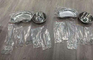 ชุดเครื่องมือผ่าตัดขนาดเล็ก พรีเมียม เทเกรา ซูร์เจิล TS-SIS-0001849902521 14 ชิ้น ชุดอุปกรณ์ผ่าตัดขนาดเล็ก สแตนเลสสตีล สำหรับการแพทย์ - Product Image 3
