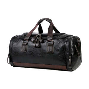 Bolsa de Viaje de Cuero de Alta Calidad Unisex NESTA SPORTS, Bolso de Mano Tipo Duffel, Bolso Grande Informal para Fin de Semana, para Viajes y Negocios - Product Image 6