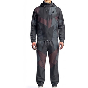 Casual Men <b>Wind</b> <b>Breaker</b> Suit Lightweight Athletic Clothing With Full Zip Jacket For Running Fitness Training And Everyday - Product Image 1