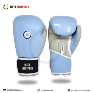 Guantes de Boxeo Personalizados OEM para Hombre, Guantes de Entrenamiento y Combate de Cuero Duradero, Impermeables, para Adultos y Niños - Product Image 2