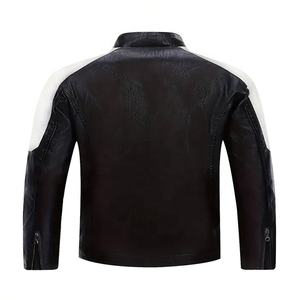 Blouson aviateur en cuir de baseball chaud d'hiver de haute qualité, blouson de moto personnalisé, streetwear, coupe-vent pour unisexe - Product Image 3