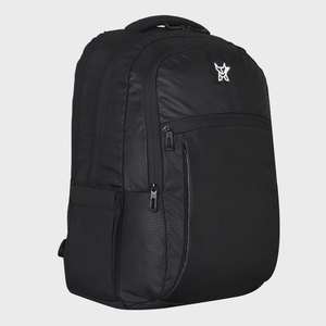 Sac à dos pour ordinateur portable Arctic Fox noir avec port USB, imperméable, en tissu Oxford, pour voyage et bureau - Product Image 4