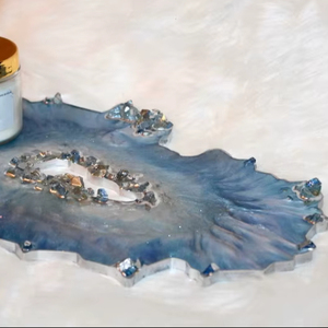 Decorative Resin <b>Vanity</b> <b>Tray</b> for Bathroom and Coffee Table - Product Image 1