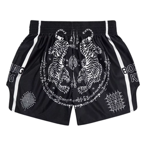 Wholesale Muay Thai Boxing Shorts Kickboxing Fight Tiger Muay Thai Shorts Custom Breathable Boxing <b>Trunks</b> <b>Man</b> Woman Mma Shorts - Product Image 2