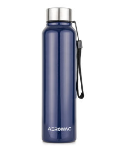 สายคล้องขวดน้ำสแตนเลสแบบกำหนดเอง สีน้ำเงินเข้ม สำหรับกิจกรรมกลางแจ้ง - Product Image 5