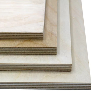 Contrachapado Comercial de Chapa de Abedul de Grado Mueble 4x8 para Fabricación de Muebles de Cocina E0 E1 CARB Resistente al Agua - Product Image 1