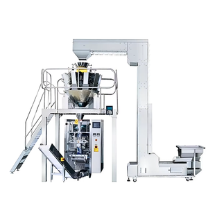 Automatic Multi Head Weigher Granule Packing <b>Machine</b> Elevator 304 Stainless Steel Food Bags 14 Head Pouch <b>Packaging</b> <b>Machine</b> - Product Image 3