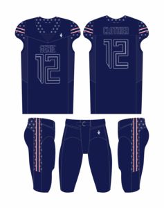 Uniforme de football américain sur mesure de qualité supérieure, meilleur tissu, uniforme de football américain pour hommes - Product Image 1