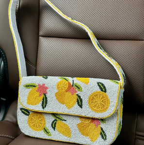Pochette en toile brodée à la main, style ange, personnalisable, élégante et abordable pour femme, couleurs variées - Product Image 1