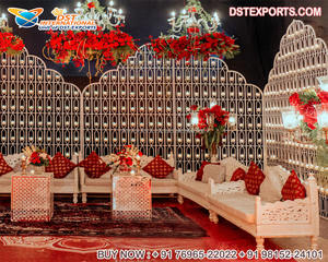 เทียนประดับผนังเวทีงานแต่งงาน,เทียนแต่งผนังออกแบบใหม่งานแต่งงาน - Product Image 3