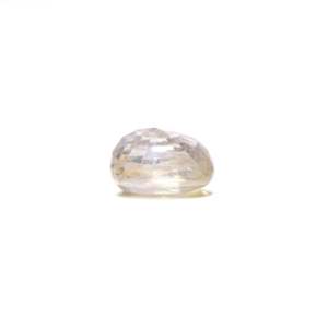 Loose 6.11 Carat Oval Cut Yellow Sapphire Gemstone for Fine Jewelry - Product Image 3