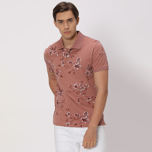 Polo de última moda, transpirable, de manga corta, de alta calidad, con impresión de logotipo personalizado, en algodón oscuro, para hombre. - Product Image 4