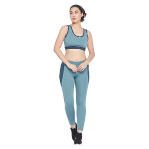 Ensemble de sport pour femmes de qualité supérieure, vêtements de fitness sans coutures, leggings de sport, ensemble de vêtements de sport pour femmes avec rembourrage push-up - Product Image 1