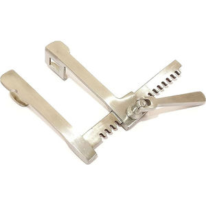 Separadores de Costillas con Cuchillas Ajustables y Mecanismo Suave, Acero Inoxidable Alemán, Manuales, 2 Cuchillas, Reutilizables, Instrumento Quirúrgico - Product Image 2