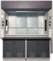 Hotte d'extraction chimique à conduit AirBio pour laboratoires de recherche