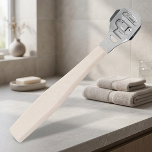 Éliminateur de callosités en acier inoxydable de haute qualité, instrument de pédicure manuel double face, certifié CE ISO Classe I, portable et durable - Product Image 4