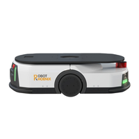 Chariot élévateur robotisé AGV 400 kg, robot mobile autonome avec navigation laser SLAM pour la manutention des matériaux en entrepôt