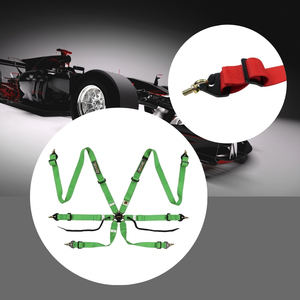 Arnés de Seguridad Deportivo TBRACING Sport Plus, Homologado por la FIA, de 6 Puntos, OEM, ODM, Personalización de Marca, Venta al Por Mayor, Correa de 50 mm, Hebilla de Aluminio - Product Image 1