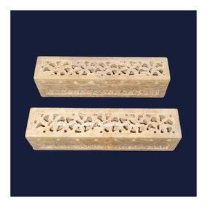 Very Exclusive New Traditional Modern Look Best Product Soapstone Carving <b>Box</b> With Rectangle Shape Use For Jewelry Storage <b>Gift</b> - Product Image 2