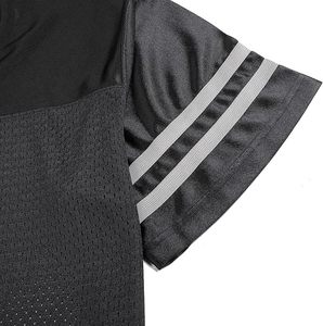 เสื้อฟุตบอลสำหรับผู้ชาย แบบยูนิเซ็กซ์ คลาสสิก ไม่มีลาย สำหรับออกกำลังกาย เสื้อกีฬา ชุดลำลอง ชุดฟิตเนส - Product Image 4