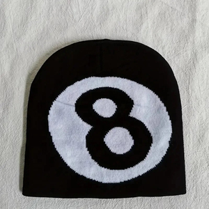 <b>Wool</b> <b>Beanie</b> Hat Unisex | Comfortable Classic Foldable Elastic <b>Beanie</b> Solid Pattern Customizable Colors/Logo Breathable - Product Image 5