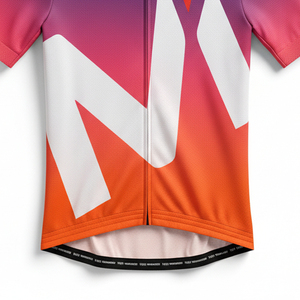 Maillot de Ciclismo de Manga Corta, Tejido Antibacteriano, Tacto Suave, Uniforme para Bicicleta de Carretera, Alta Visibilidad, Tops de Ciclismo de Seguridad - Product Image 2