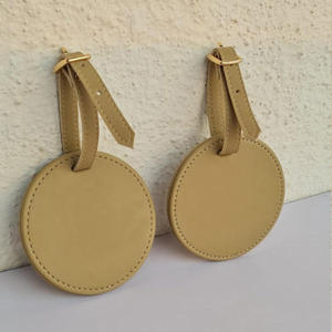Etiquetas de Equipaje Personalizadas para Maletas y Bolsos con Botón a Presión, Etiquetas de Privacidad Duraderas, Etiquetas de Equipaje de Cuero Directo de Fábrica - Product Image 4