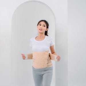 Faja Postparto Ajustable, Excelente Corsé de Maternidad, Cómoda, Compresiva, Transpirable, Lavable, de Poliéster y Esponja - Product Image 3