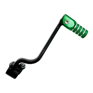 Palanca de cambios para KAWASAKI KLX140 KLX140L 08-20, KLX140G 17-20 Base negra + punta verde - Product Image 2