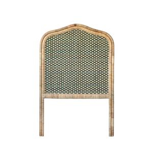 Cabecero de Cama de Ratán Tejido a Mano Ecológico al Mejor Precio, Forma de Arco, Cabecero de Cama de Mimbre Natural, Muebles Boho Hechos a Mano al por Mayor - Product Image 1