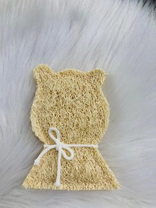 Jouets pour animaux de compagnie faits à la main en loofah, jouet à mâcher pour lapin/chien, jouet en corde de loofah biodégradable, forme de tortue, fabricant OEM Vietnam ANGLE - Product Image 3