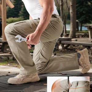Pantalones de Senderismo para Hombre, Transpirables, de Secado Rápido, Elásticos, Impermeables, Ligeros, para Ciclismo y Trekking - Product Image 5