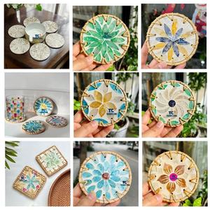 Posavasos de nácar más vendidos y posavasos de Ramadán con el mejor precio al por mayor del fabricante de Vietnam - Product Image 2
